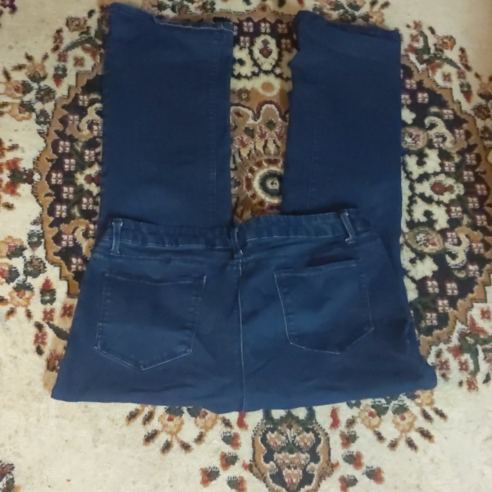 Faded Glory size 18 petite dark wash.